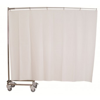 Mobile screen on wheels