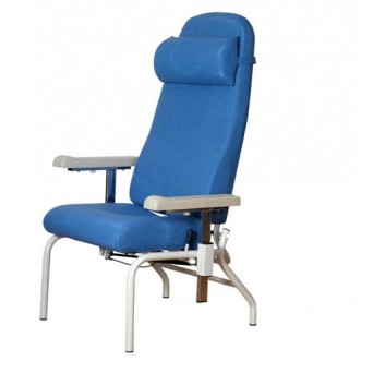 Cayeux lounge chair - adjustable armrests - reclining backrest